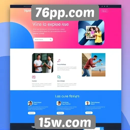 Evolução do design da interface do 76pp.com